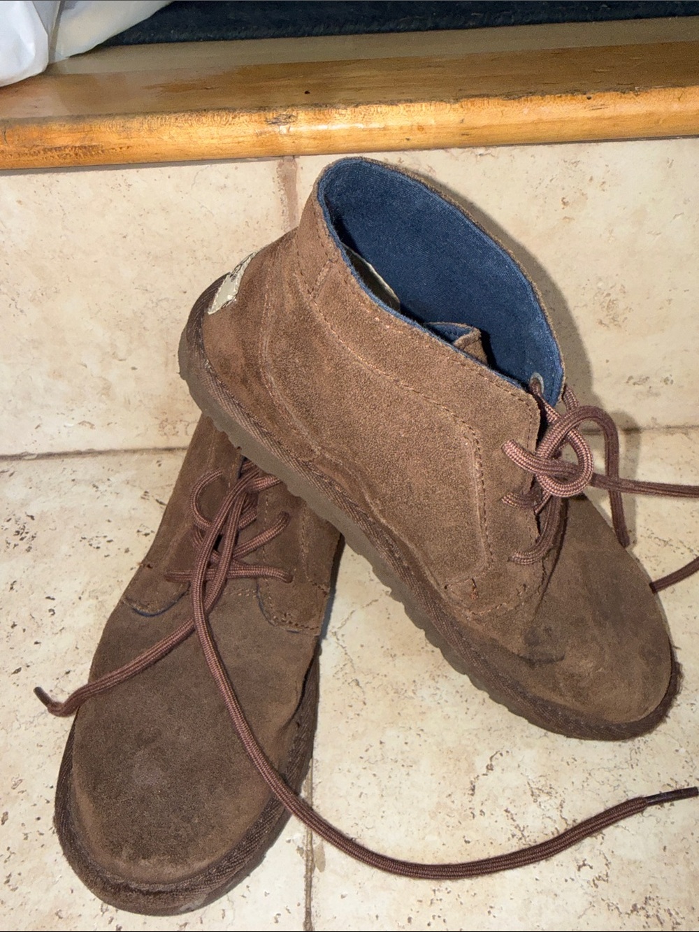 UGG Men's Brown Suede Chukka Boots